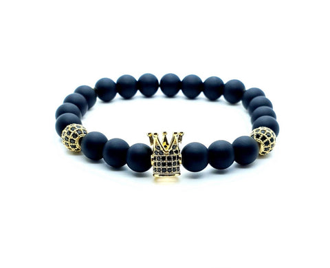 King and Queen Bracelets | Men's Crown Bracelets | Queebo