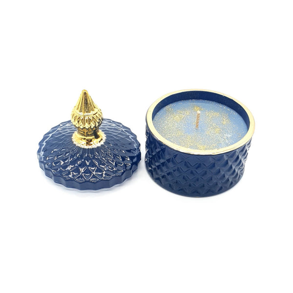 Handmade Luxury Jar Soy Wax Scented Candle Vanilla Hazelnut