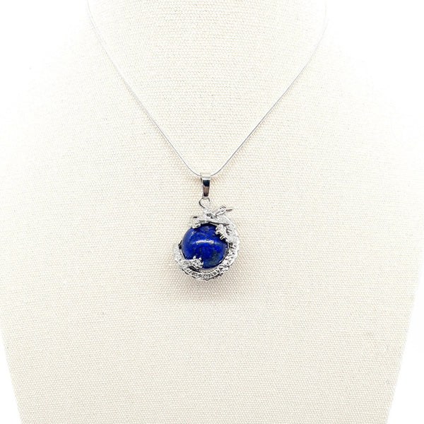 Eskandar x Monies Lapis Lazuli and Kamagong Pendant Necklace | Harrods UK