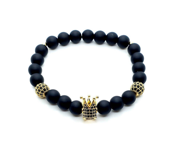 King and Queen Bracelets | Men's Crown Bracelets | Queebo