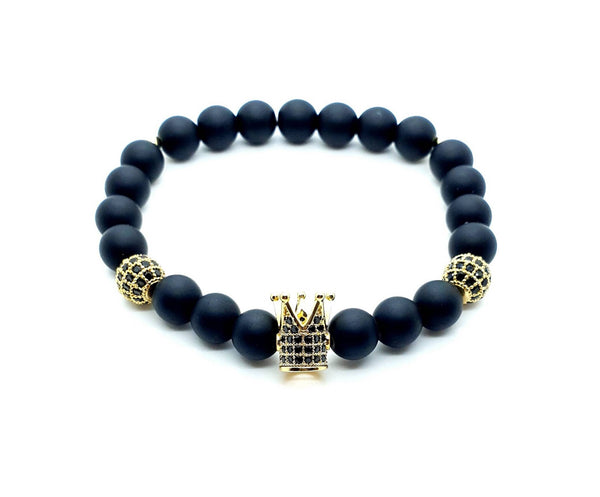 King and Queen Bracelets | Men's Crown Bracelets | Queebo