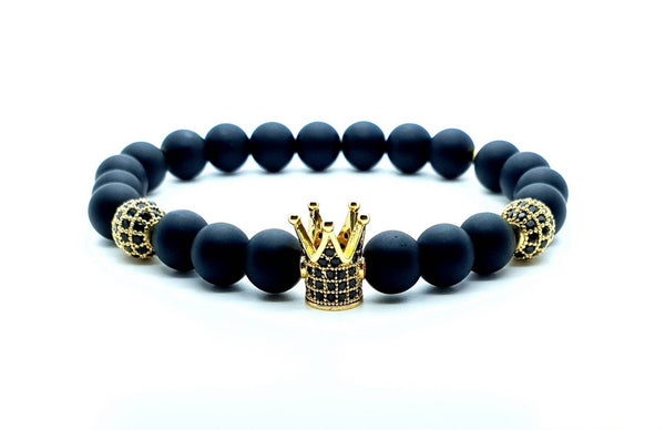 King and Queen Bracelets | Men's Crown Bracelets | Queebo