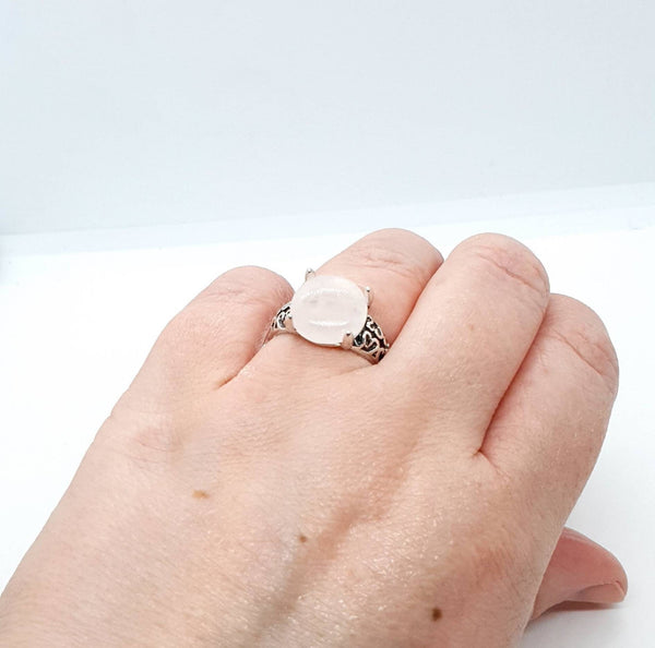 Antique Stone Ring | Antique Crystal Ring | Queebo