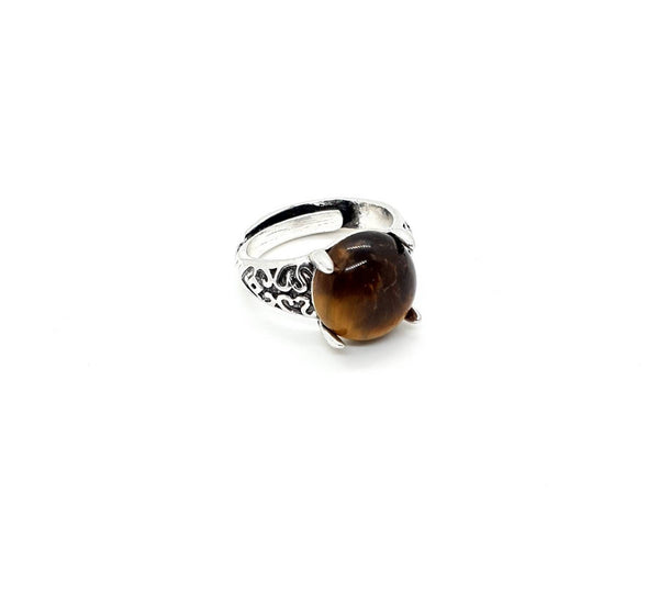 Antique Stone Ring | Antique Crystal Ring | Queebo
