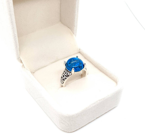 Antique Stone Ring | Antique Crystal Ring | Queebo