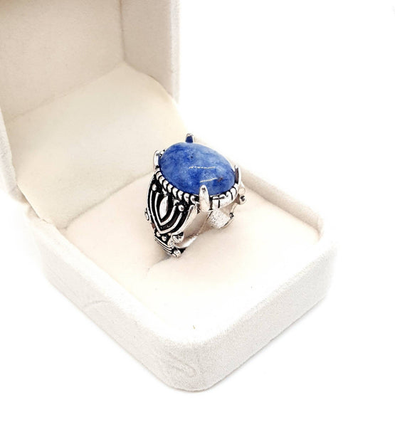Rose Quartz Ring | Natural Crystal Rings | Queebo