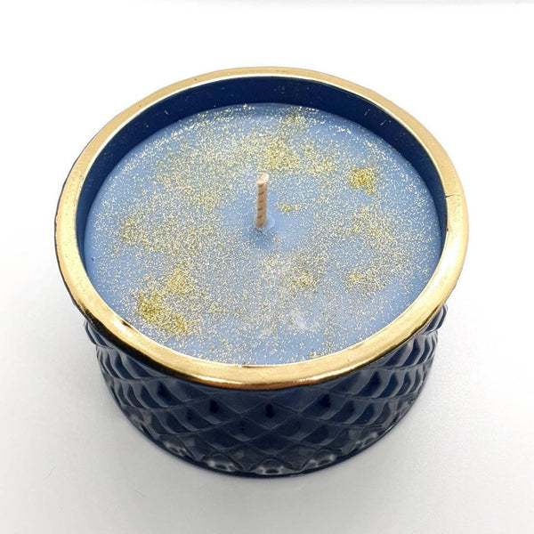 Handmade Luxury Jar Soy Wax Scented Candle Vanilla Hazelnut