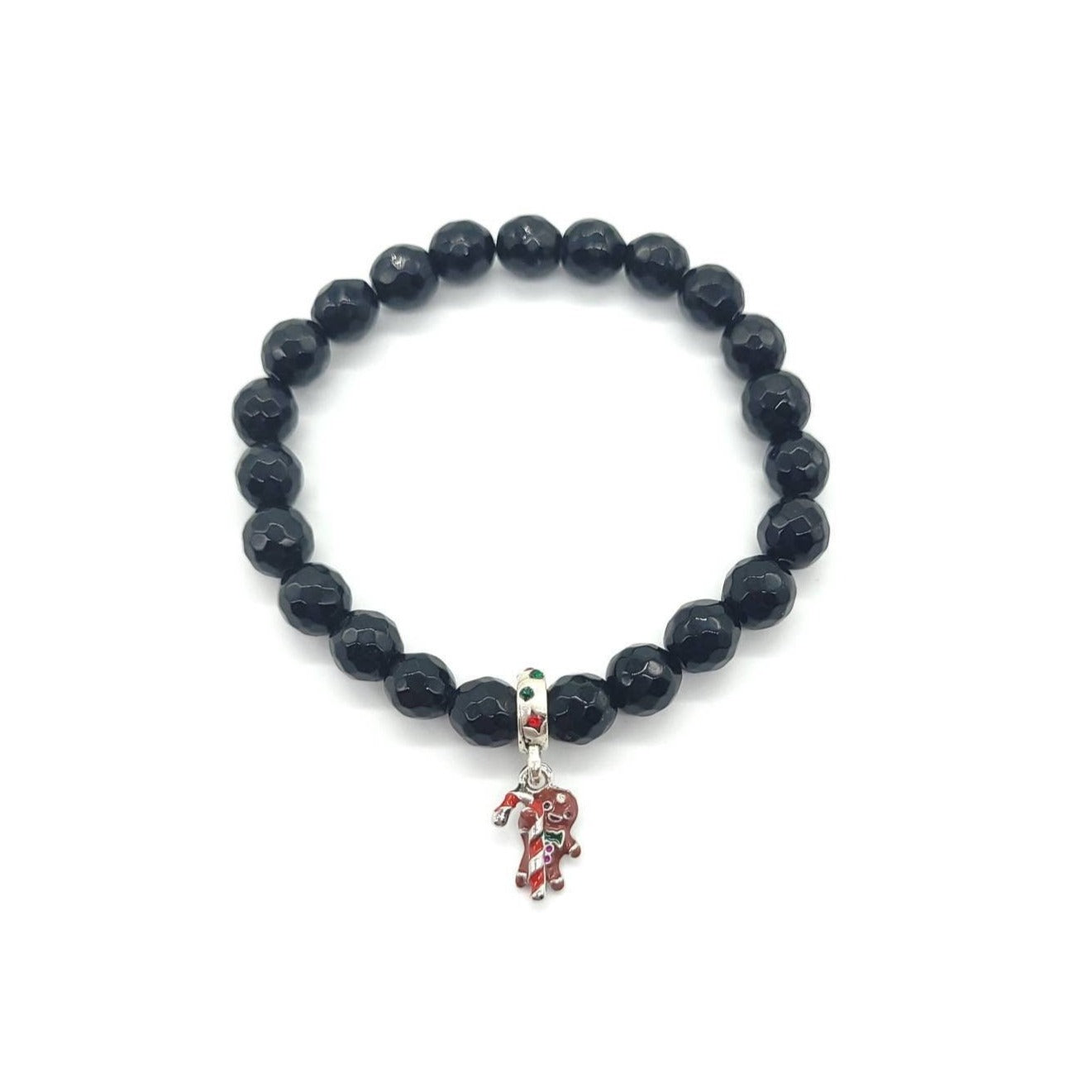 Candy Cane Bracelet | Black Candy Cane Bracelet | Queebo