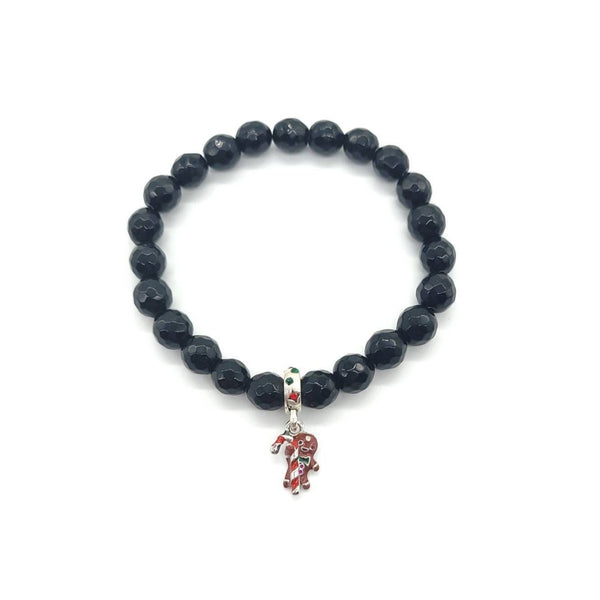 Candy Cane Bracelet | Black Candy Cane Bracelet | Queebo